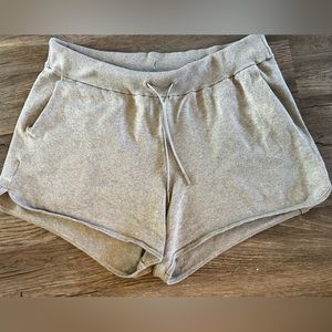 Cotton Cashmere Knit Lululemon High-Rise shorts size 14